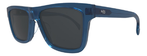 Oculos Solar Hb T-drop Naval Blue Gray Azul Lente Fumê