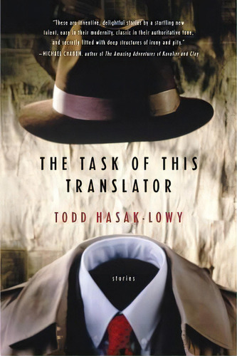 The Task Of This Translator, De Todd Hasak-lowy. Editorial Mariner Books, Tapa Blanda En Inglés