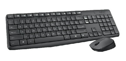 Kit De Teclado Y Mouse Inalámbricos Mk235 Logitech