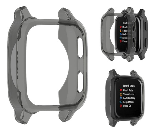 2 Reloj Inteligente Con Protector De Pantalla De Negro