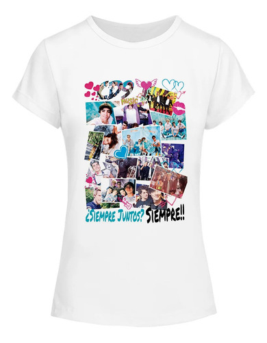 Playera Collage Cd9 + Pulsera Sticker