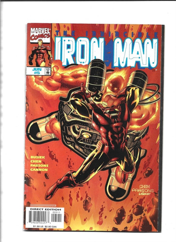 The Invincible Iron Man #5 Marvel 1997