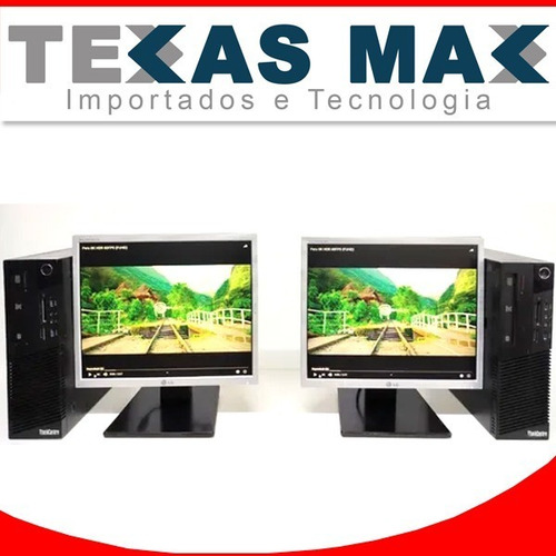2 Kits Computador Lenovo I3 Ddr3+ Monitor 17+mouse+teclado (Usado)