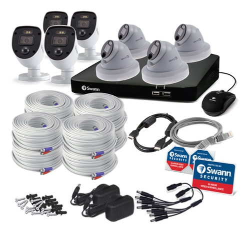Kit De Cámaras 2k Hd Swann Smart 8 Camaras Enforcer 3tb