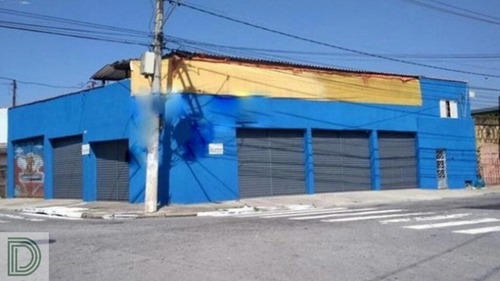 Imagem 1 de 6 de Galpão Comercial Com 250 M² Área Útil Em Terreno De 260 M² - Di13293