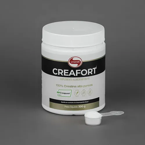 Creatina Monohidratada Creafort Sem Sabor 300g Vitafor