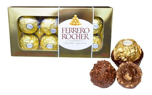 Chocolate Ferrero Rocher Estuche Regalo X 8 Unidades