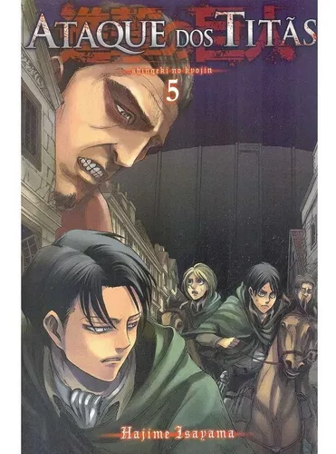 Mangá Ataque Dos Titãs Shingeki No Kyojin Antes Da Queda 5 Lacrado