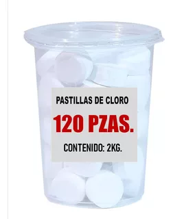 Pastillas De Cloro 2kg - 100 Piezas- $$precio De Mayoreo $$