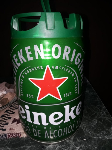Barril De Cerveza Heineken Vacio