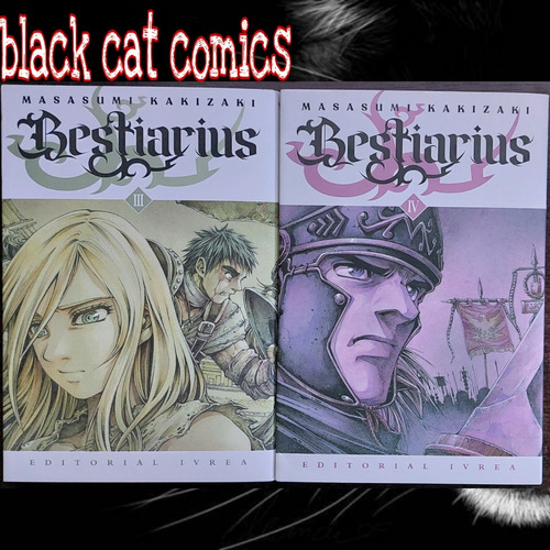 Bestiarius Tomos 01 Al 07 Masasumi Kakizaki - Manga - Ivrea