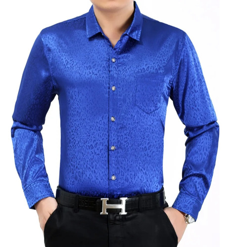 Camisa De Manga Larga, Casual, De Moda Primaveral, De Leopar