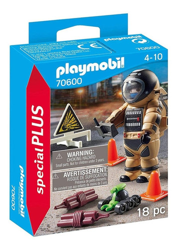 Playmobil Policia Operaciones Especiales 70600