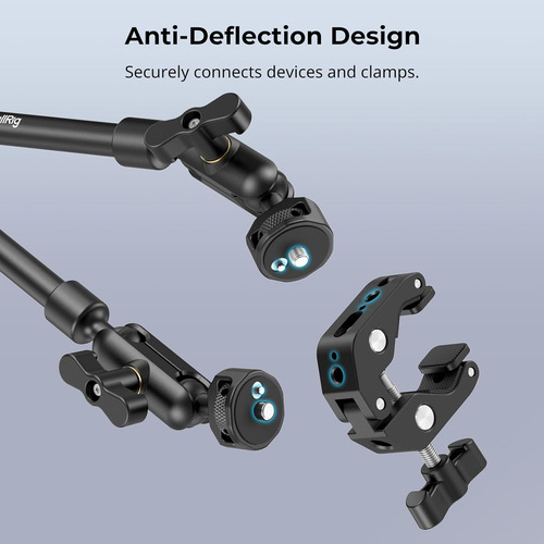 Smallrig 22 Magic Arm W Clamp, Overhead Phone Mount, Fle...