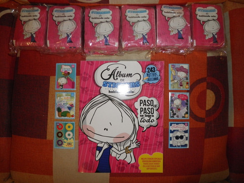 Imagen 1 de 3 de Album De Estampas Y 50 Sobres Hablando Sola