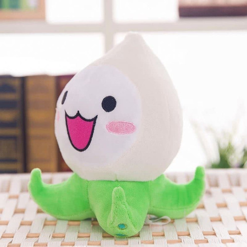 Cnrplat Peluche De Anime De Cebolla De 7 Pulgadas, Lindo Ju. Color Blanco