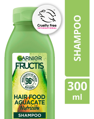 Shampoo De Nutrición Garnier Hair Food Aguacate 300ml