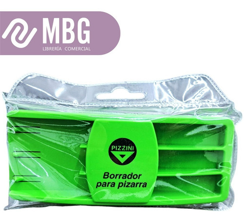 Imagen 3 de 8 de Borrador Pizzini Para Pizarra Blanca Con Porta Marcadores