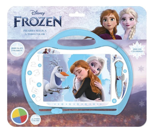 Pizarra Mágica Infantil Color En Blíster Frozen Y Princesas