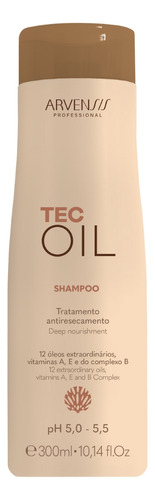 Kit Arvensis Cachos Shampoo E Máscara 2x1 + Shampoo Tec Oil