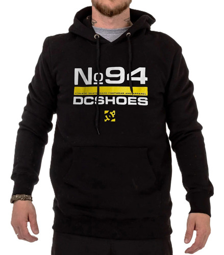 Buzo Canguro Dc Shoes Nine Four Hoodie Hombre