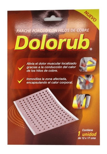 Dolorub Parche Con Hilos De Cobre 1 Unidad - Zona Medica