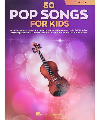 50 Canciones Pop Para Niños Para Violín