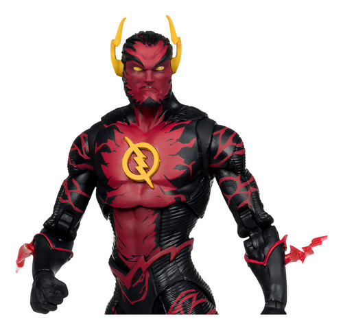 Figura De Reverse Flash New 52 , Edición Platino Mcfarlane Toys Dc Multiverse, 22 Puntos Ultra Articulación, Tarjeta De Arte Coleccionable, 17.78 Cm. , Figura De Acción.