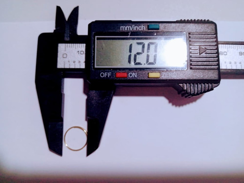 Imagem 4 de 6 de 300 Argolas Em Aço Inox Dourada 12mm Lustres - Bijuterias