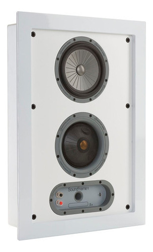 Caixa Acústica Soundframe 1 Embutir Gesso Monitor Audio (un) Cor Branco