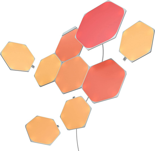 Nanoleaf Shapes Hexagons Starter Kit - 9 Hexágonos Luminosos