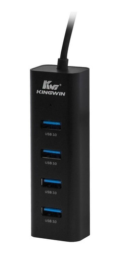 Kingwin Portatil 4 puerto Usb 3.0 superspeed Hub Para 2.0 X