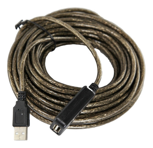 Cable Alargue Usb Amplificado 10mts Impresora Webcam 1° Htec