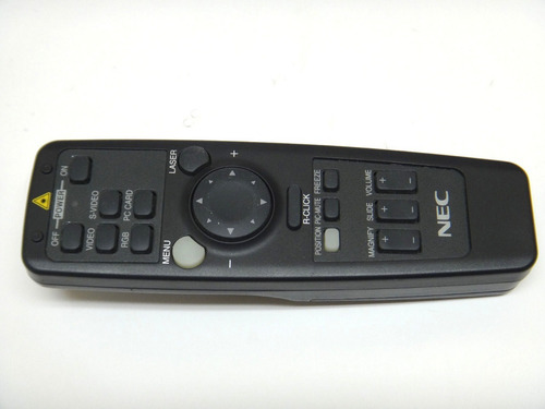 Control Remoto Proyector Nec Rd-356e
