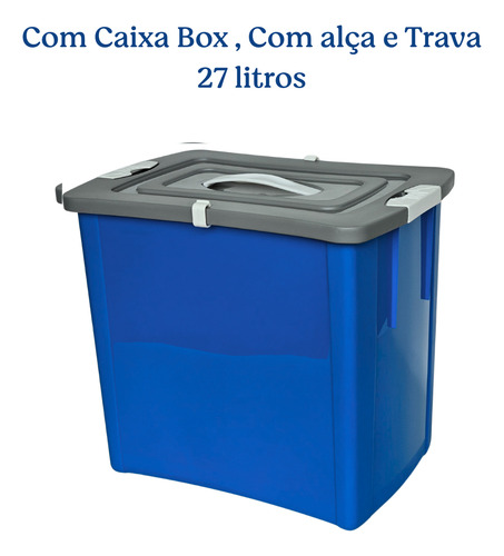 Blocos De Montar Baby 208 Peças, Com Caixa Box De 27 Litros
