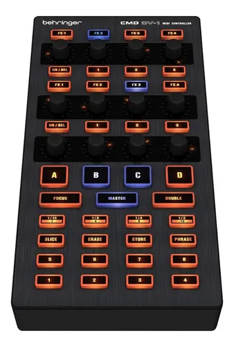 Controlador Midi Dj Behringer Cmd Dv-1 Usb Plug And Play