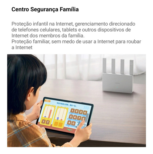 Roteador Xiaomi Be3600 Wi-fi 7 Mesh Mlo Dual-band