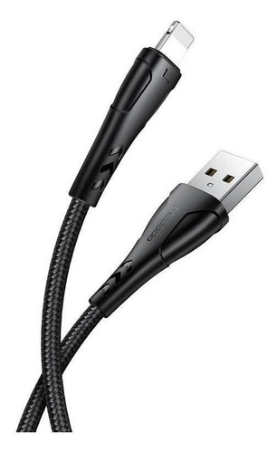 Imagen 2 de 6 de Cable Corto Lightning Carga Rapida 20 Cm