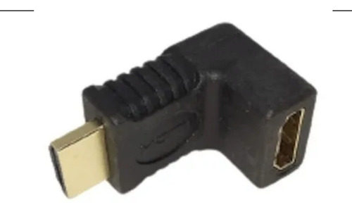 Adaptador Hdmi Hembra A Hdmi Macho Codo 270º Grados V1.4