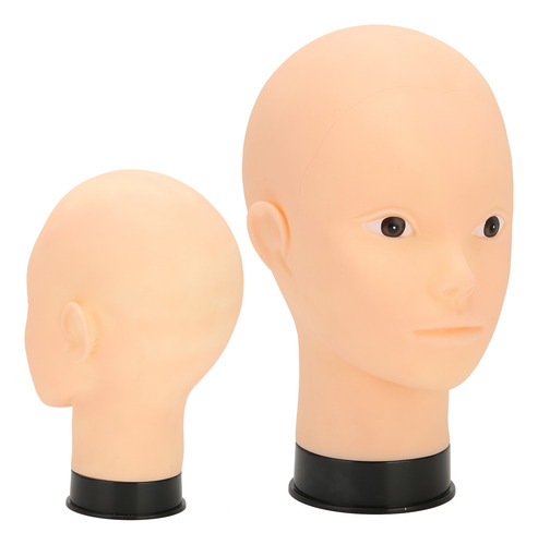 Peluca De Entrenamiento De Maquillaje Con Forma De Maniquí C