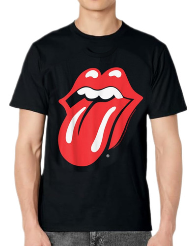 Playera The Rolling Stones Logo Bravado 