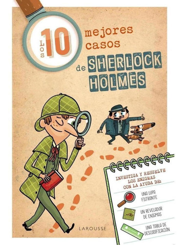 Los Diez Mejores Casos De Sherlock Holmes, De Vv. Aa.. Editorial Larousse En Castellano