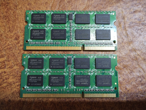 Modulo Ram - Apacer 2 Gb Ddr3 Sdram - Pc3-10600 Cl9 (Usado)