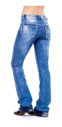 Calça jeans zenz western 2025