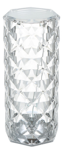 Lámpara De Mesa De Diamante Acrílico Touching Control 3 Ilum