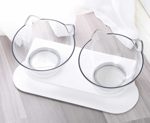 Imagen 5 de 6 de Platos Doble Para Perros O Gatos, Cuencos Agua Y Comida