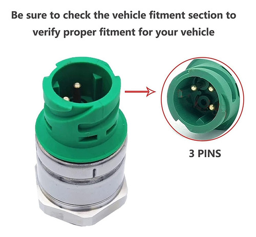 El Sensor De Presión De Aceite 2872254 Se Adapta A Qsk60 Qsk