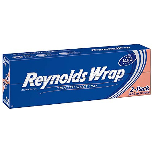 Papel De Aluminio Reynolds Wrap - 250 Pies Cuadrados - 2 Uni