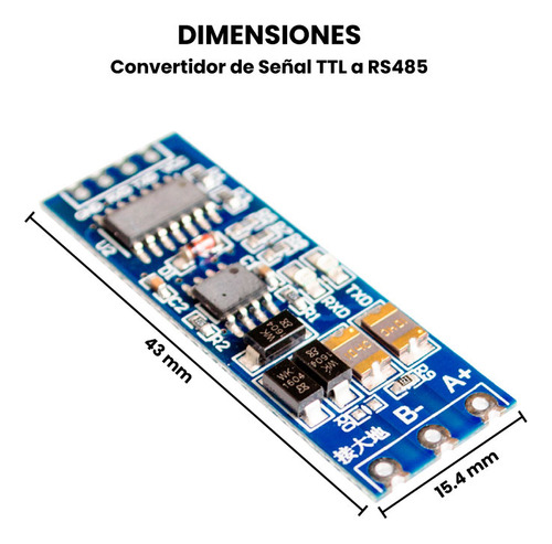 Convertidor De Señal Ttl A Rs485