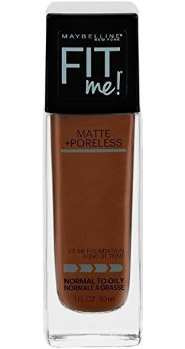 Maybelline Fit Me Maquillaje Mate Mate Base Sin Poros, Bronc